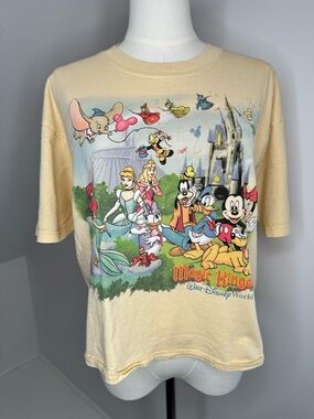 DISNEY Parks Vintage Magic Kingdom Graphic Tee Size L